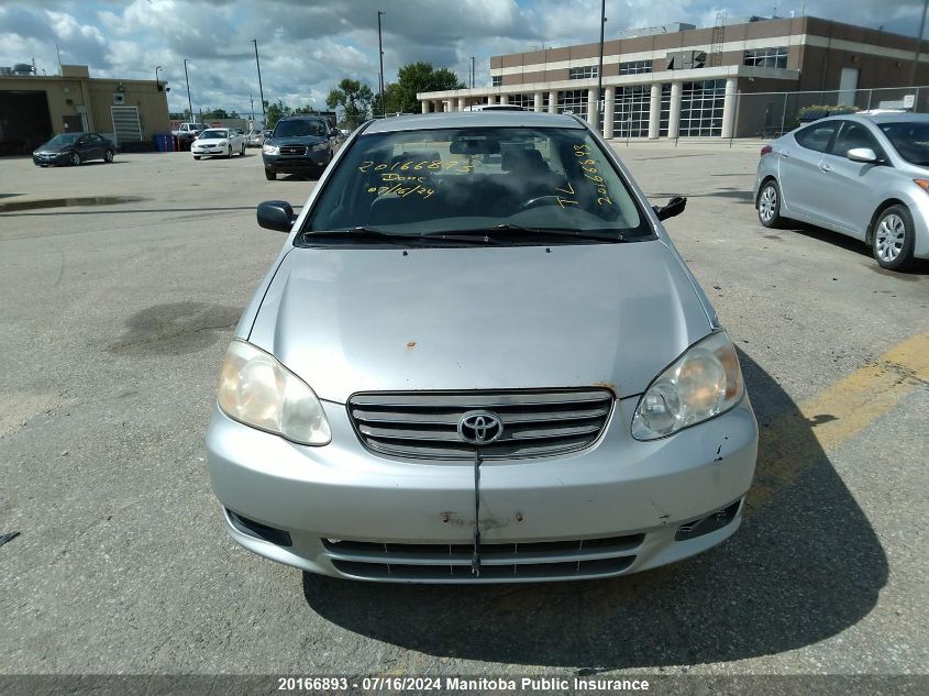 2004 Toyota Corolla Ce VIN: 2T1BR32E34C813286 Lot: 20166893