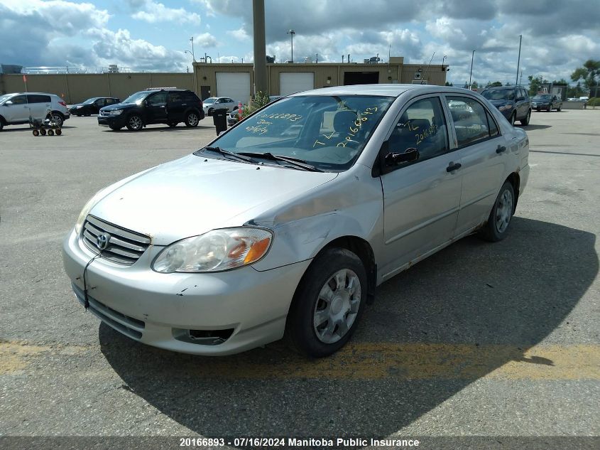 2004 Toyota Corolla Ce VIN: 2T1BR32E34C813286 Lot: 20166893