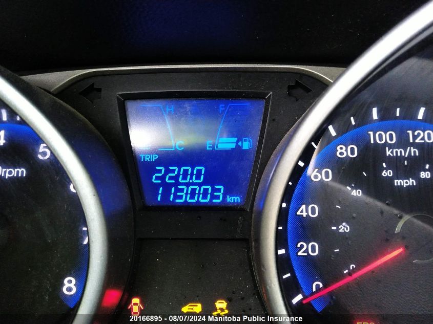 2013 Hyundai Tucson L VIN: KM8JT3AB1DU654724 Lot: 20166895