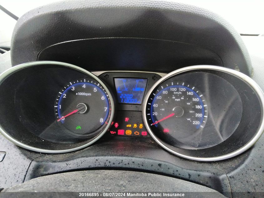 2013 Hyundai Tucson L VIN: KM8JT3AB1DU654724 Lot: 20166895