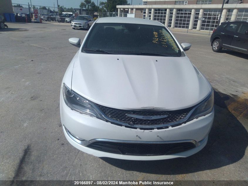 2015 Chrysler 200 C V6 VIN: 1C3CCCEG7FN632179 Lot: 20166897