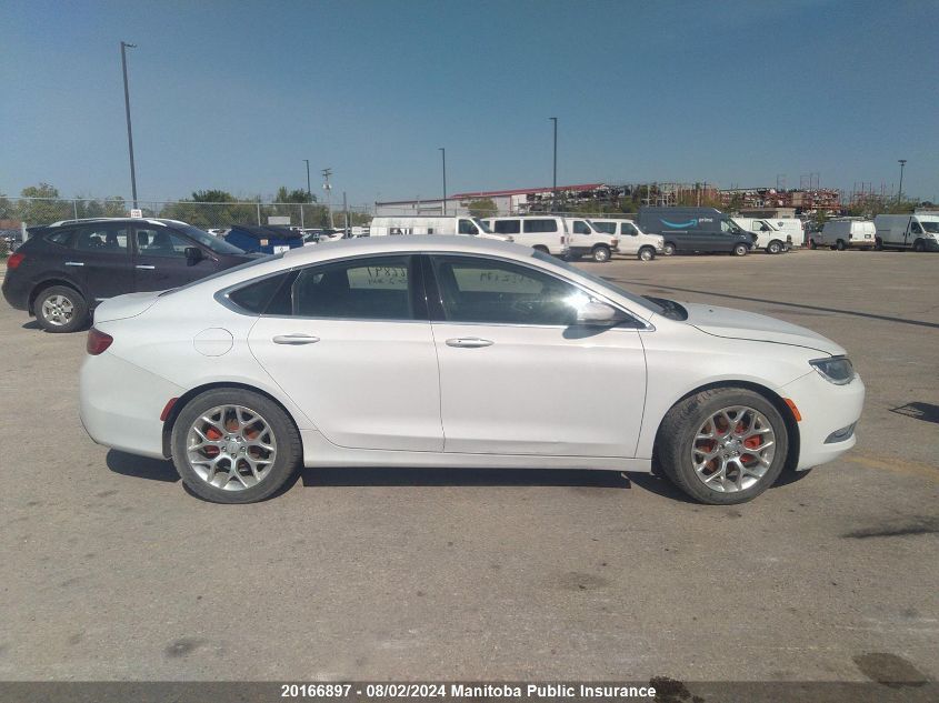 2015 Chrysler 200 C V6 VIN: 1C3CCCEG7FN632179 Lot: 20166897