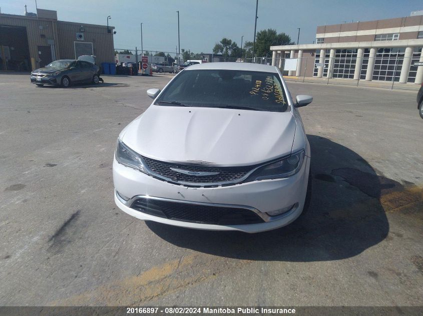 2015 Chrysler 200 C V6 VIN: 1C3CCCEG7FN632179 Lot: 20166897