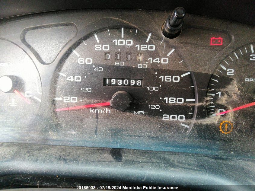 2002 Ford Taurus Se VIN: 1FAFP53UX2G191427 Lot: 20166908