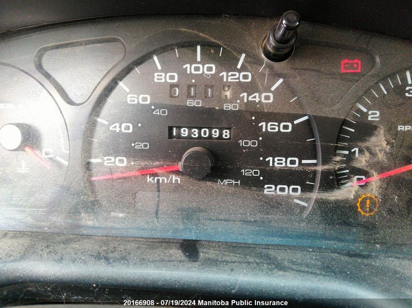 2002 Ford Taurus Se VIN: 1FAFP53UX2G191427 Lot: 20166908