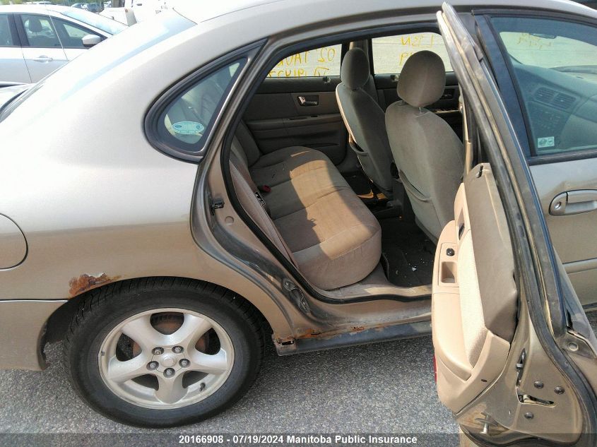 2002 Ford Taurus Se VIN: 1FAFP53UX2G191427 Lot: 20166908