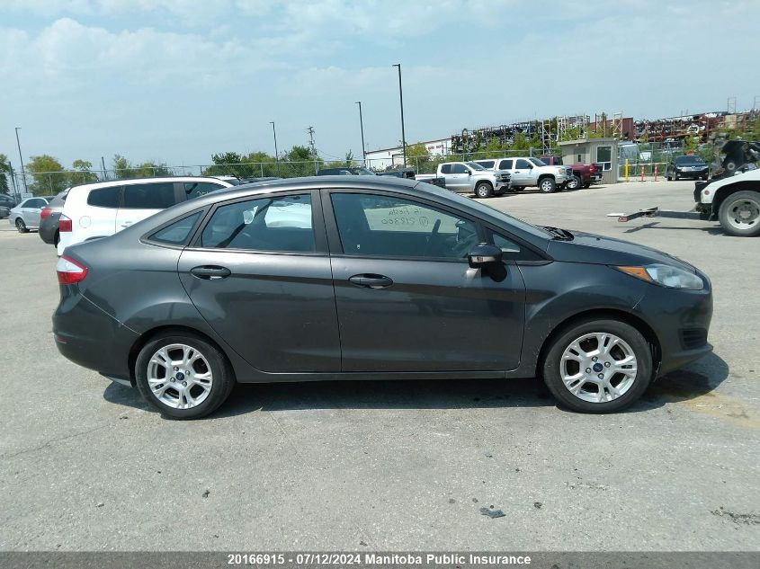 2015 Ford Fiesta Se VIN: 3FADP4BJXFM212300 Lot: 20166915