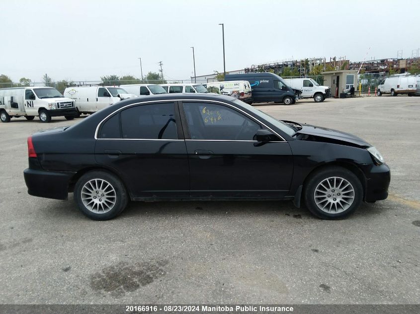 2005 Acura El Premium VIN: 2HHES36895H102153 Lot: 20166916