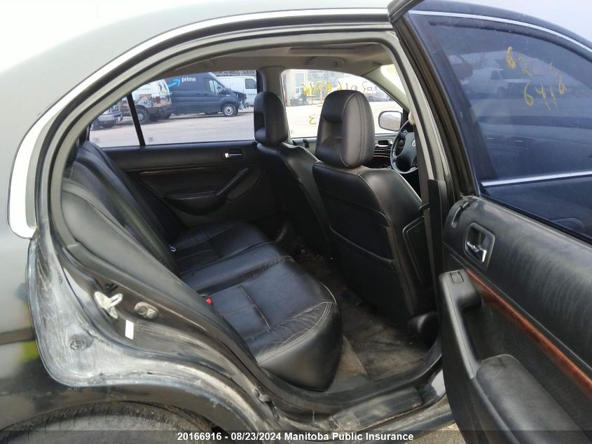 2005 Acura El Premium VIN: 2HHES36895H102153 Lot: 20166916