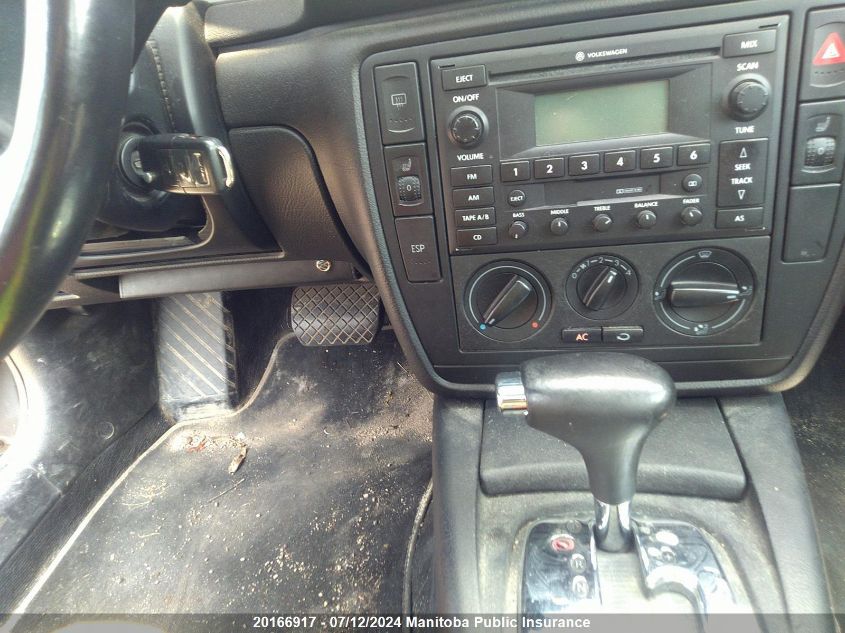 2003 Volkswagen Passat Gls VIN: WVWPD63B63P296754 Lot: 20166917