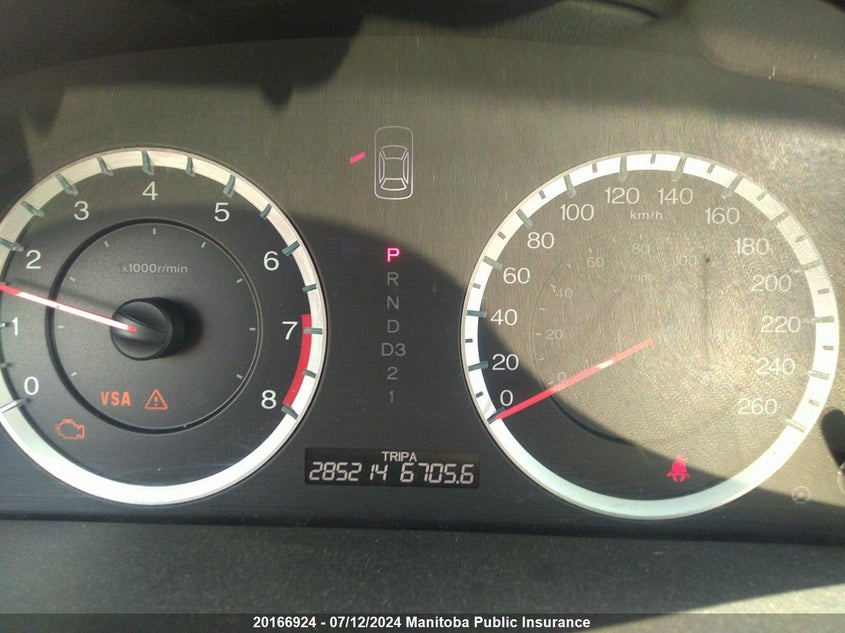 2010 Honda Accord Lx VIN: 1HGCP2F32AA805730 Lot: 20166924