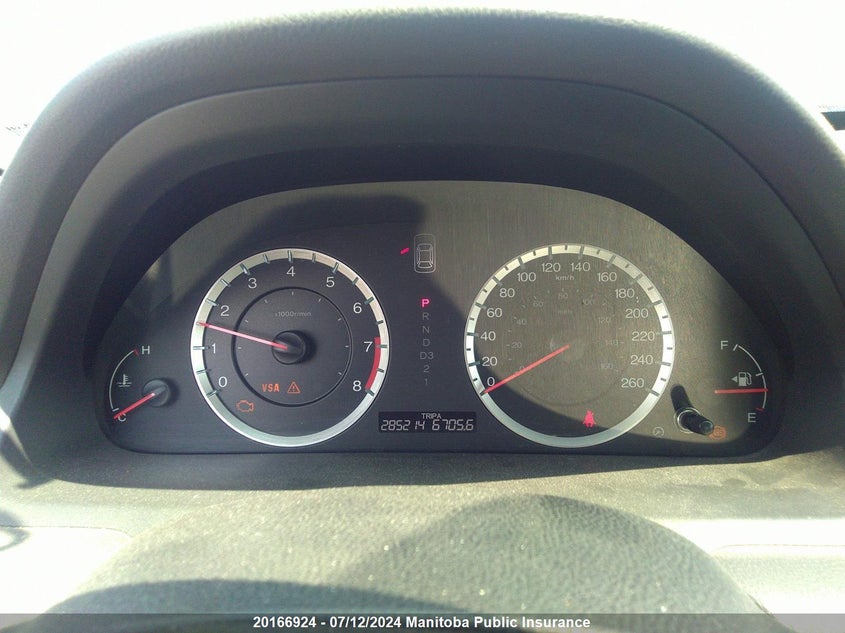 2010 Honda Accord Lx VIN: 1HGCP2F32AA805730 Lot: 20166924