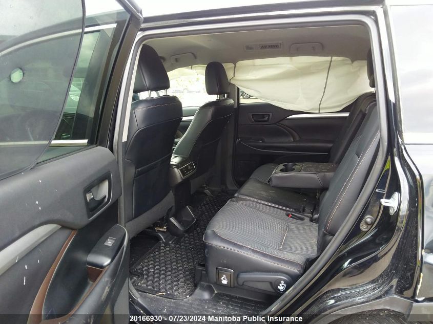 2016 Toyota Highlander Le V6 VIN: 5TDBKRFH4GS317386 Lot: 20166930