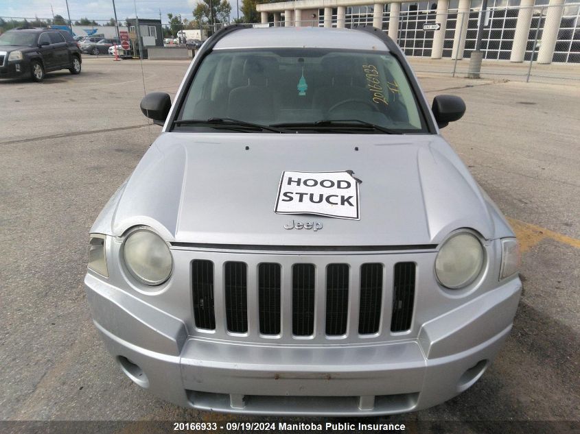 2007 Jeep Compass Sport VIN: 1J8FT47W47D326608 Lot: 20166933