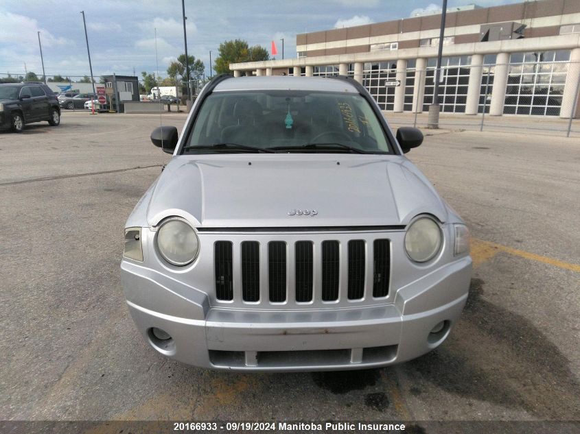 2007 Jeep Compass Sport VIN: 1J8FT47W47D326608 Lot: 20166933