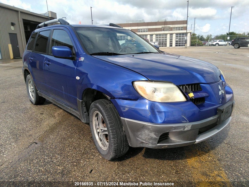2006 Mitsubishi Outlander Ls VIN: JA4LZ31F36U600983 Lot: 20166935
