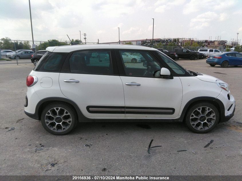 2014 Fiat 500L Trekking VIN: ZFBCFADH6EZ025296 Lot: 20166936