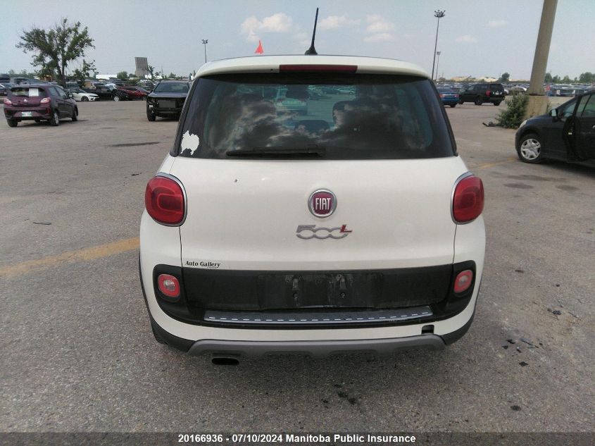 2014 Fiat 500L Trekking VIN: ZFBCFADH6EZ025296 Lot: 20166936