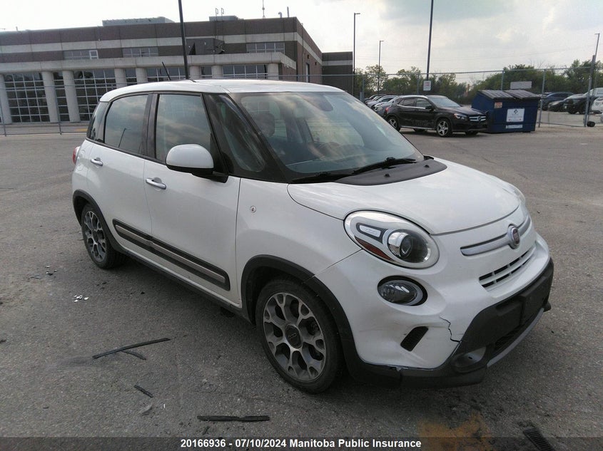 2014 Fiat 500L Trekking VIN: ZFBCFADH6EZ025296 Lot: 20166936