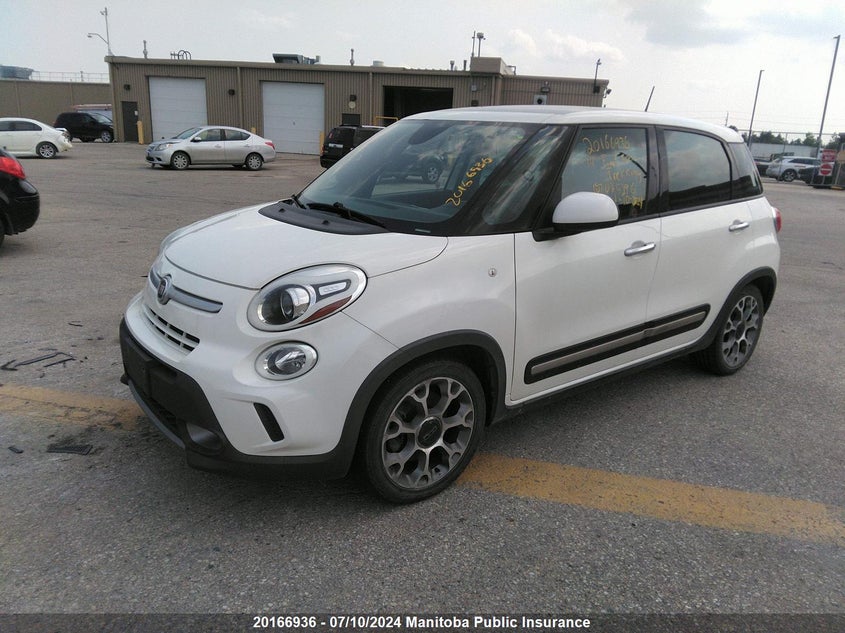 2014 Fiat 500L Trekking VIN: ZFBCFADH6EZ025296 Lot: 20166936