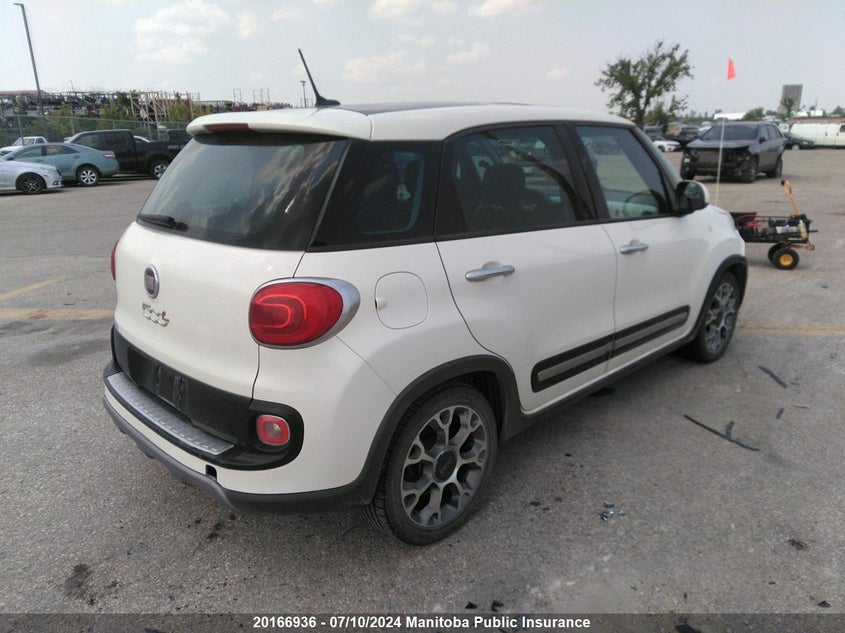 2014 Fiat 500L Trekking VIN: ZFBCFADH6EZ025296 Lot: 20166936