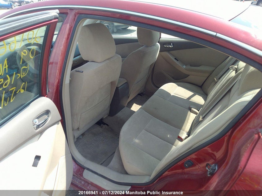 2009 Nissan Altima 2.5 Sl VIN: 1N4AL21E39C165897 Lot: 20166941