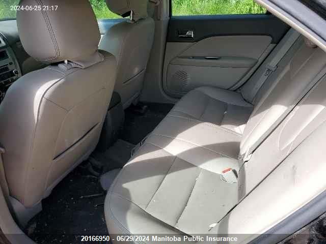 2012 Ford Fusion Sel VIN: 3FAHP0JA5CR443325 Lot: 20166950