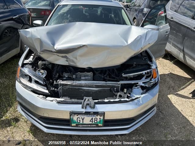 2016 Volkswagen Jetta 1.4 Tsi VIN: 3VWD67AJ1GM271525 Lot: 20166958