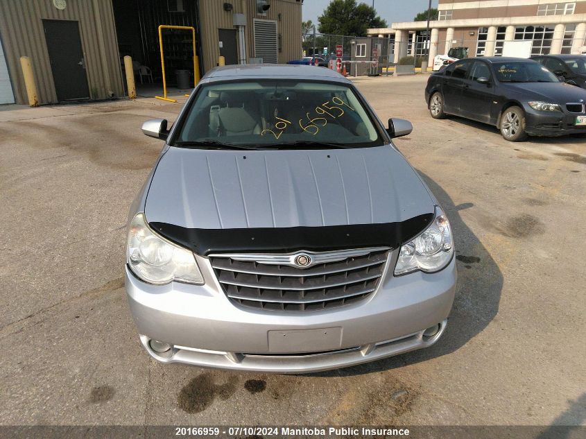 2008 Chrysler Sebring Limited VIN: 1C3LC65M68N619627 Lot: 20166959