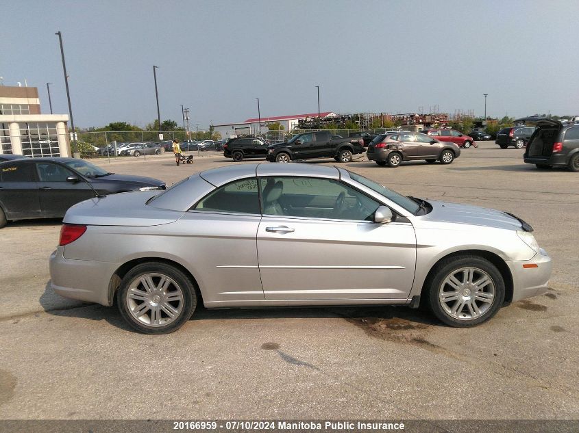 2008 Chrysler Sebring Limited VIN: 1C3LC65M68N619627 Lot: 20166959