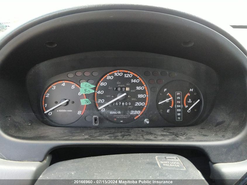 1998 Honda Cr-V VIN: JHLRD1853WC810993 Lot: 20166960