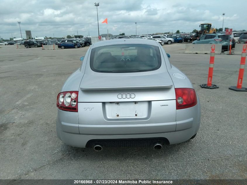 2003 Audi Tt Coupe Quattro VIN: TRUWT28N731003320 Lot: 20166968