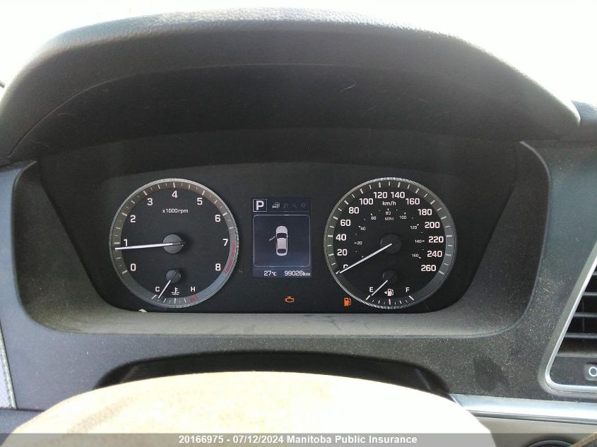 2017 Hyundai Sonata Gls VIN: 5NPE24AF8HH444610 Lot: 20166975