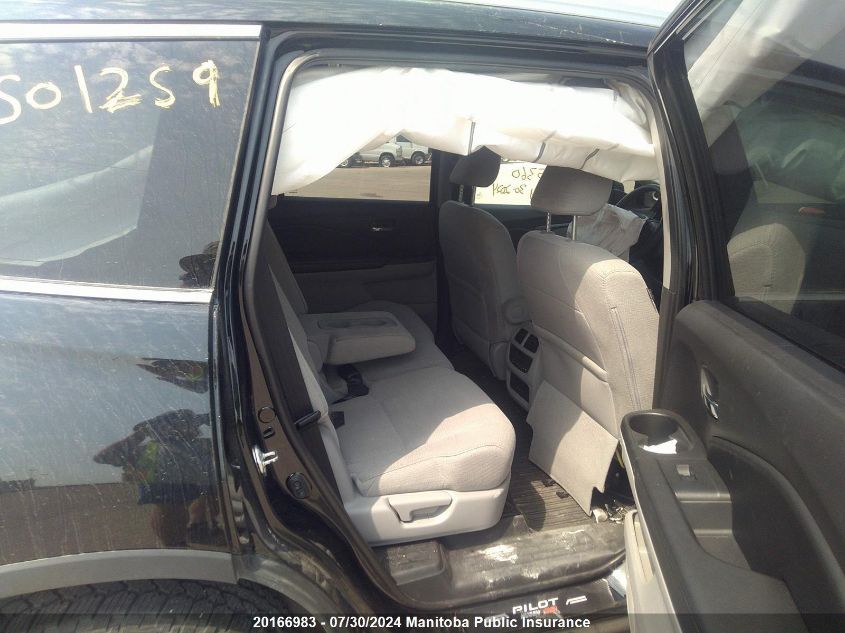 2016 Honda Pilot Ex VIN: 5FNYF6H32GB505360 Lot: 20166983