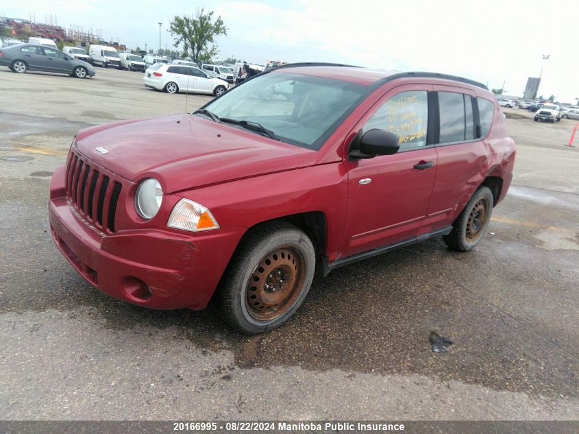 2008 Jeep Compass North VIN: 1J8FF47W68D618771 Lot: 20166995