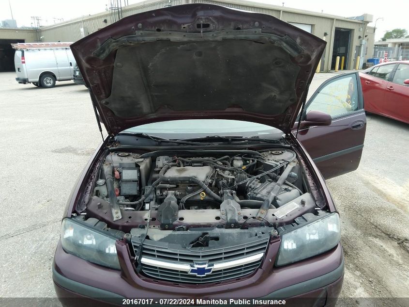 2003 Chevrolet Impala VIN: 2G1WF52E539447652 Lot: 20167017