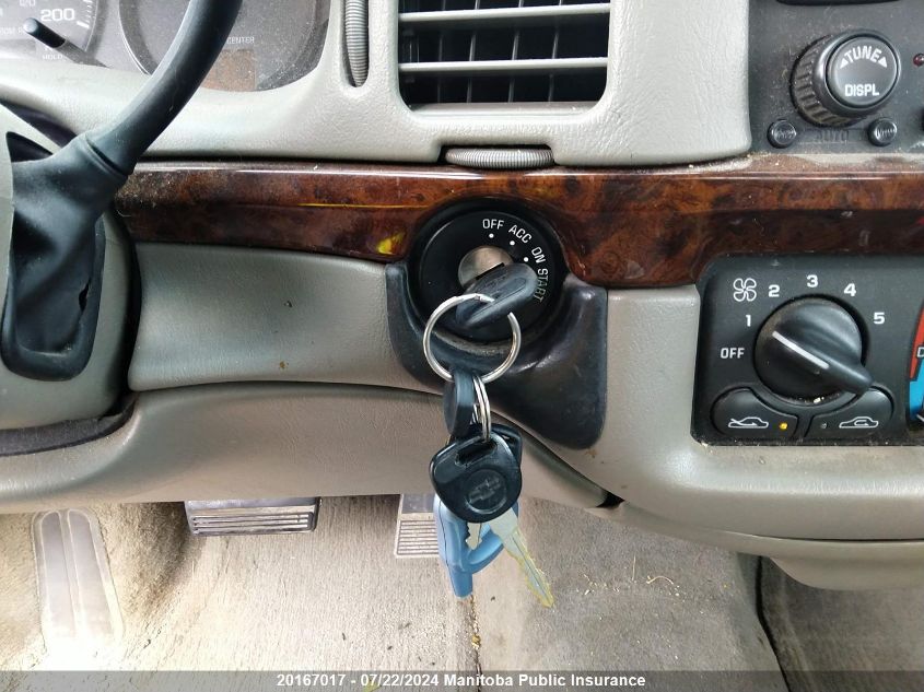 2003 Chevrolet Impala VIN: 2G1WF52E539447652 Lot: 20167017