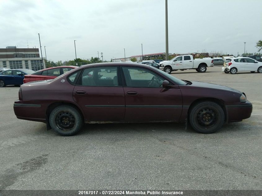 2003 Chevrolet Impala VIN: 2G1WF52E539447652 Lot: 20167017