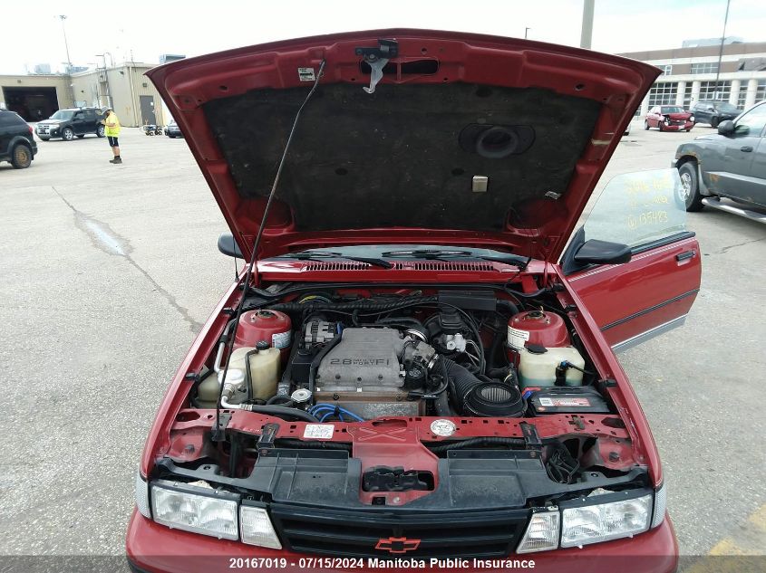 1988 Chevrolet Cavalier Z24 VIN: 1G1JF31W5J7135483 Lot: 20167019