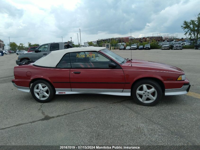 1988 Chevrolet Cavalier Z24 VIN: 1G1JF31W5J7135483 Lot: 20167019