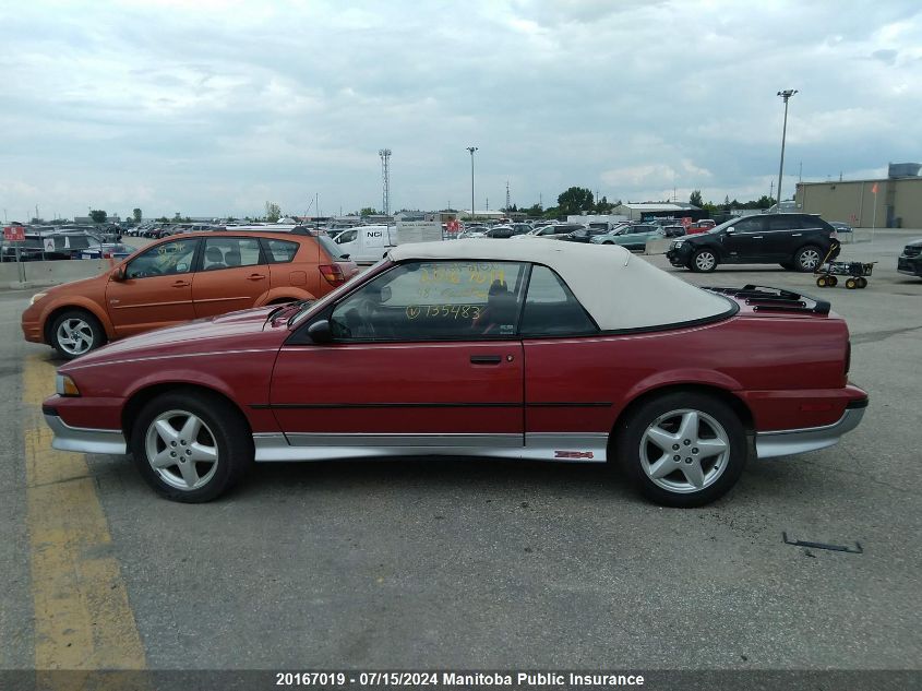 1988 Chevrolet Cavalier Z24 VIN: 1G1JF31W5J7135483 Lot: 20167019