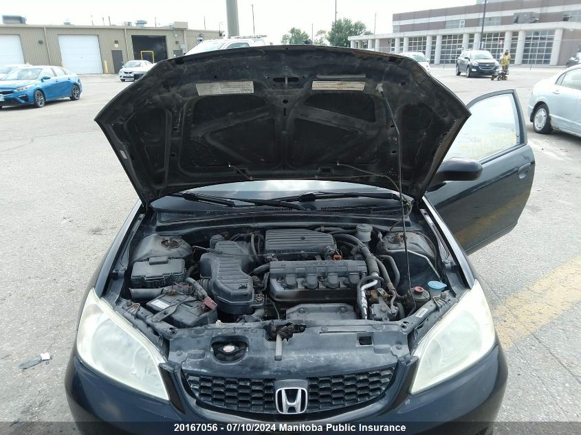 2004 Honda Civic Se VIN: 1HGEM22224L811602 Lot: 20167056