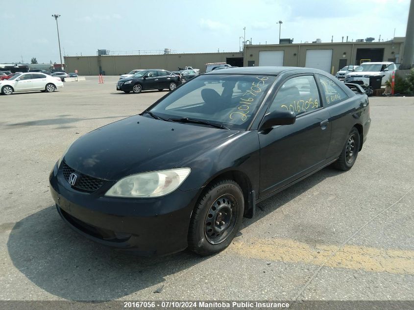 2004 Honda Civic Se VIN: 1HGEM22224L811602 Lot: 20167056