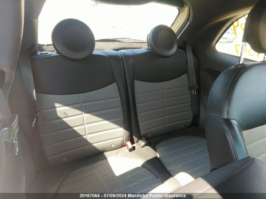 2012 Fiat 500 Sport VIN: 3C3CFFBR8CT114527 Lot: 20167064