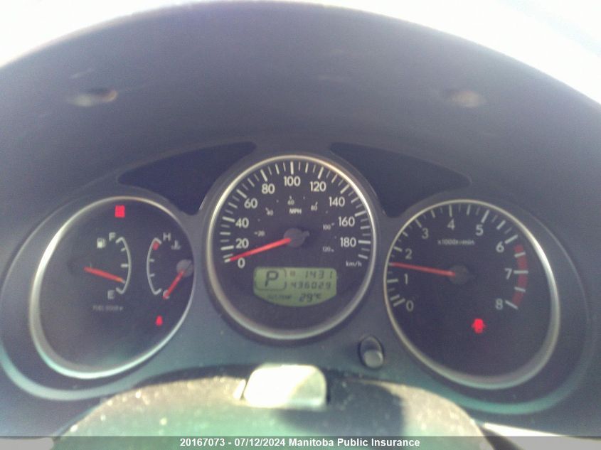 2005 Subaru Forester 2.5 X VIN: JF1SG63605H721554 Lot: 20167073