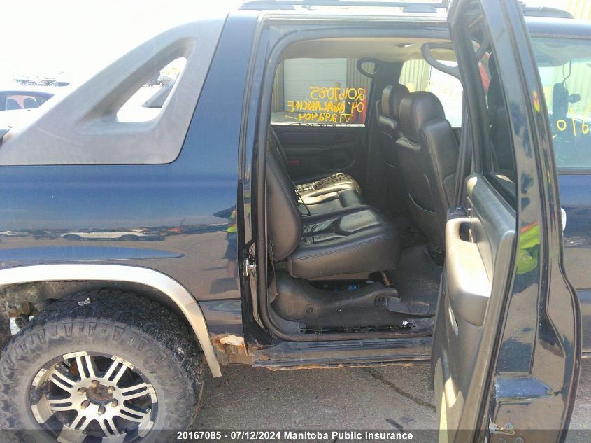 2004 Chevrolet Avalanche 1500 VIN: 3GNEK12T44G292404 Lot: 20167085