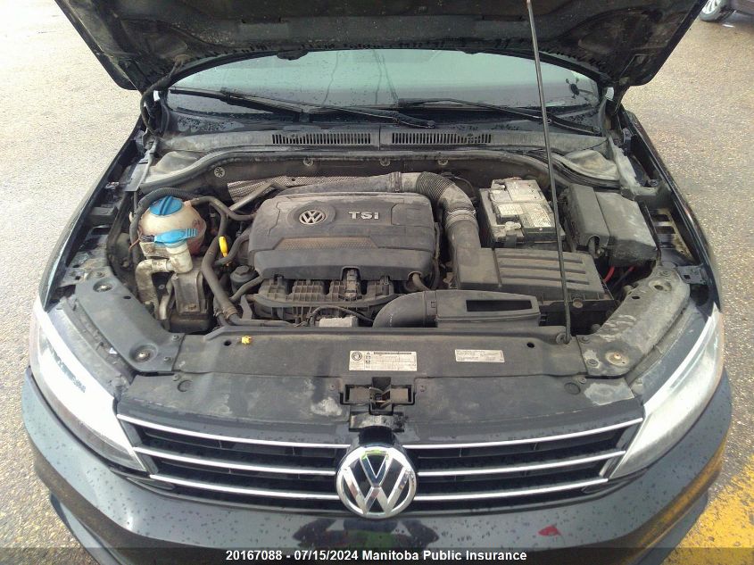 2016 Volkswagen Jetta 1.8 Tsi VIN: 3VWL07AJ2GM378967 Lot: 20167088