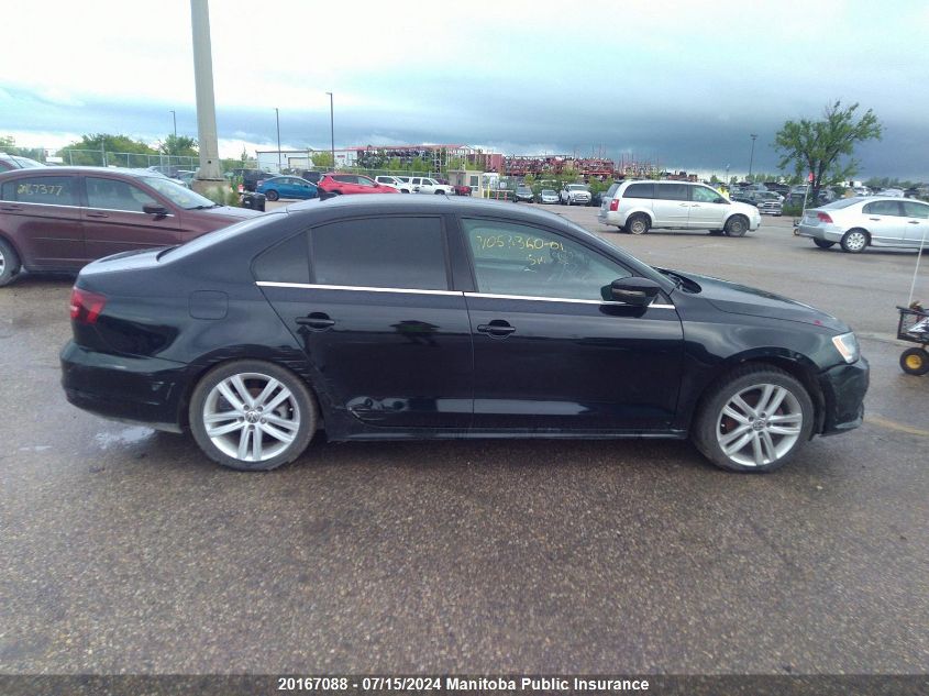 2016 Volkswagen Jetta 1.8 Tsi VIN: 3VWL07AJ2GM378967 Lot: 20167088