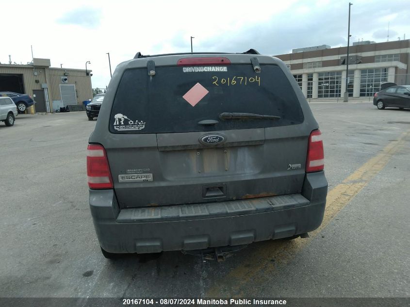 2011 Ford Escape Xlt V6 VIN: 1FMCU9DG8BKA70670 Lot: 20167104