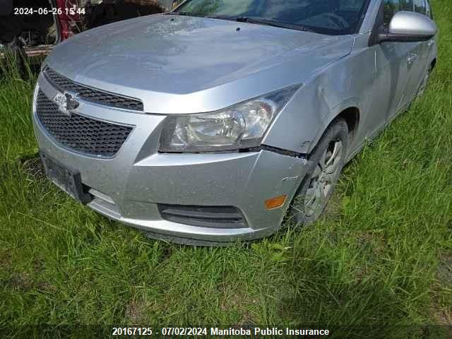 2011 Chevrolet Cruze Lt Turbo VIN: 1G1PF5S91B7258522 Lot: 20167125